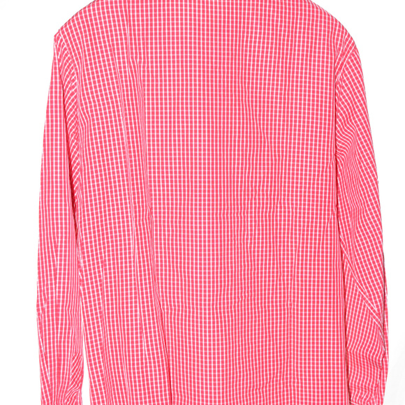 Hilditch & Key 10 Red White Checks LS Womens Shirt - Picture 5 of 6